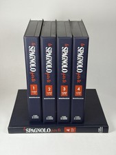 Corso Di Lingua Spagnola De Agostini Anni ‘80 Con Cassette Audio E Libro