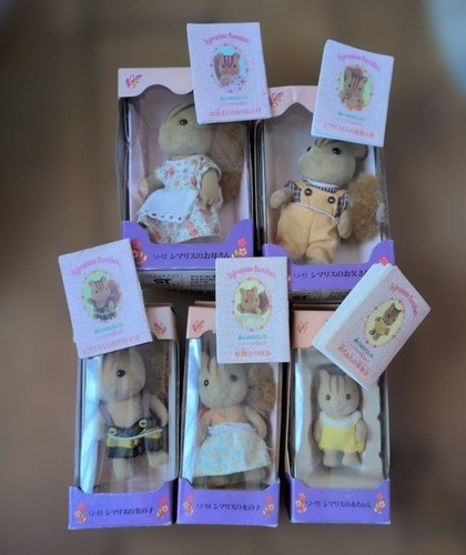 Sylvanian families chipmunk - sylvanian,