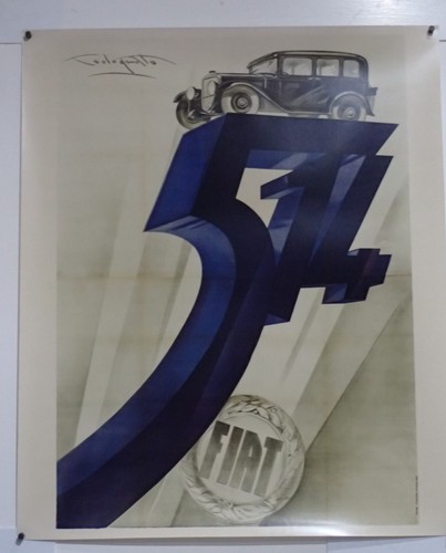 Fiat 514 manifesto - ,
