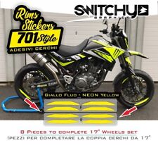 Adesivi cerchi Yamaha XT 660X "701 STYLE" compatibili 660 X - per cerchi da 17"