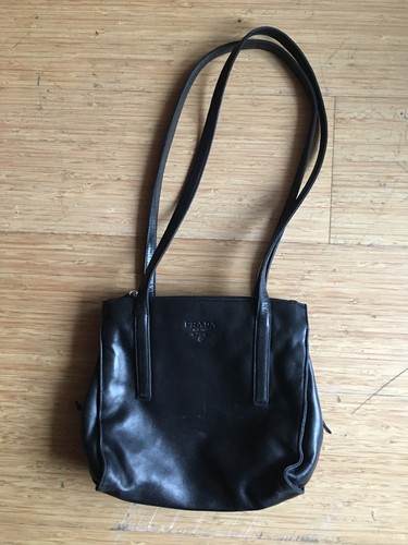 Borsa prada milano pelle nera - pelle,