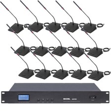 Corno incorporato digitale conferenza microfono cablato presidente unità delegata MiCWL