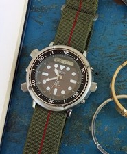 Seiko arnie SNJ025P1 Protezione cassa acciaio inossidabile/  bronzo