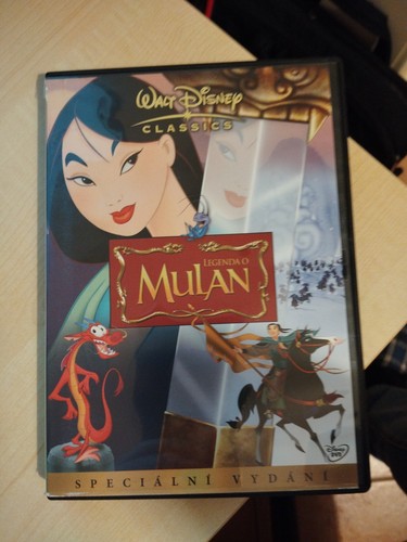 Dvd mulan disney 1998 - mulan,