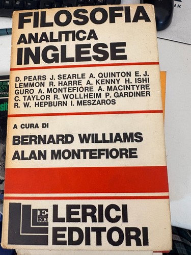 Filosofia analitica inglese - analitica,