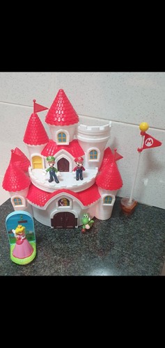 Super mario bros castello con - mario,