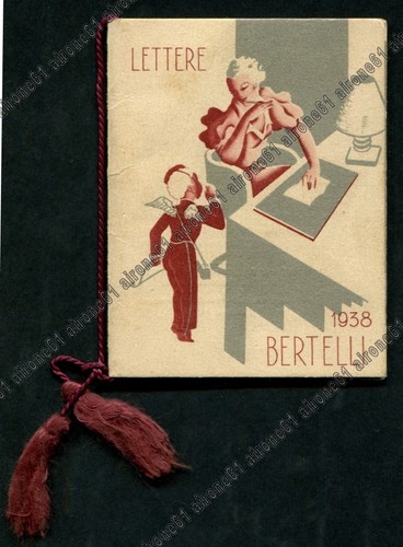 Calendarietto bertelli 1938 - bertelli,