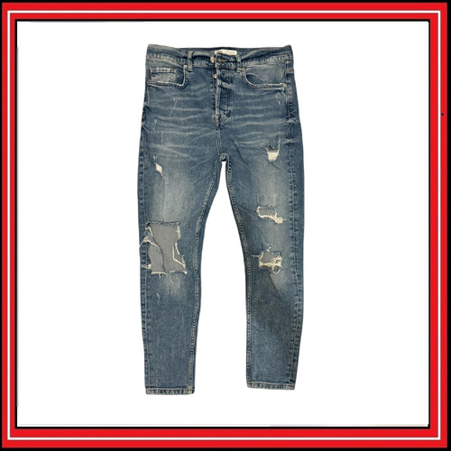 Pantalone pantaloni jeans zara - pantaloni,