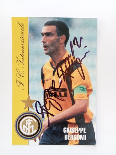 Cartolina autografata giuseppe - cartolina,
