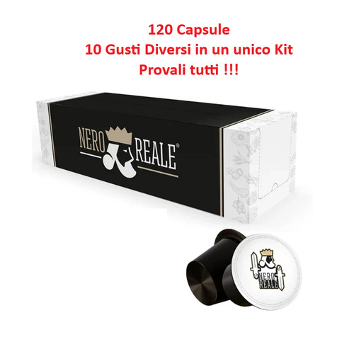 120 capsule nespresso nero - 120,