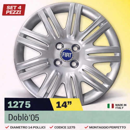 Kit serie copricerchi - serie, coppe