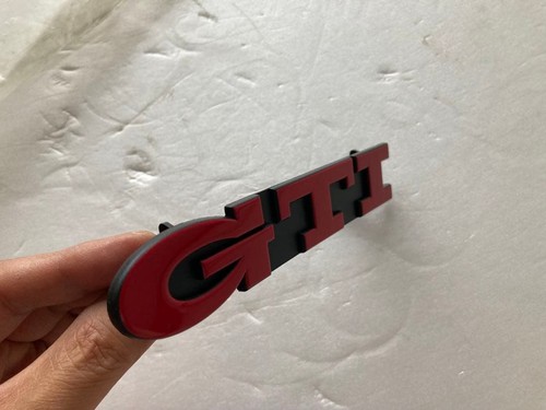 Genuine gti emblem - gti,