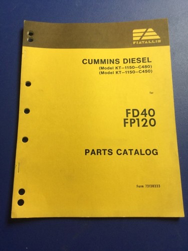 Fiat allis fd40 fp120 - allis, fd40,