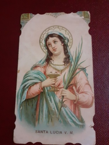 1898 santa lucia vergine - lucia, e