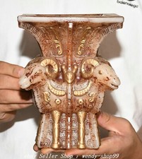 Vaso bottiglia zun testa di
