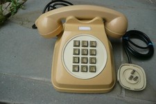 TELEFONO S62 A TASTIERA COLORE BIANCO/AVORIO