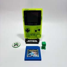 Game Boy Color Lime Fluo