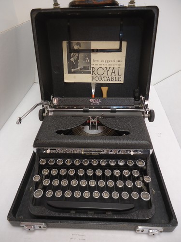 Macchina scrivere royal de - da,
