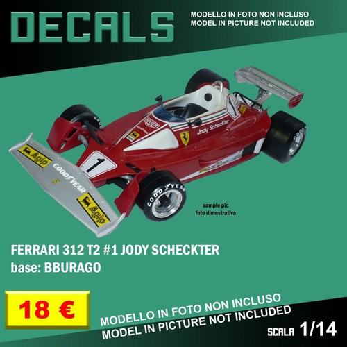 Decals repro ferrari 312 - decals,