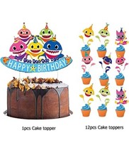 Decorazioni compleanno squalo