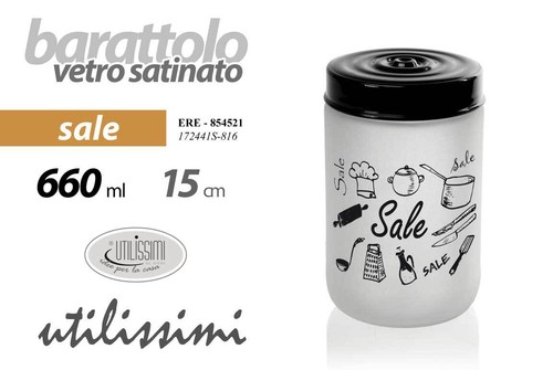 Barattolo sale contenitore - barattolo,