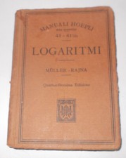 TAVOLE DI LOGARITMI MULLER