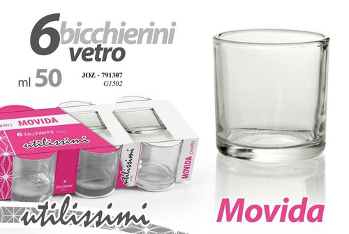 Set bicchierini bicchiere - 6,