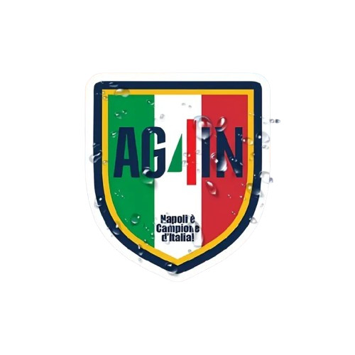 Adesivo stemma scudetto ag4in - adesivo,
