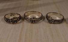 anello onore tedesco argento