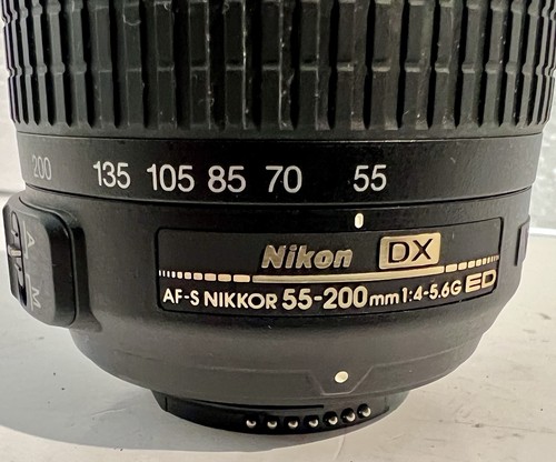 Nikon nikkor 55 200mm - dx,