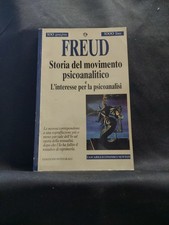 Book Libro STORIA DEL MOVIMENTO PSICOANALITICO interesse psicoanalisi FREUD(L59
