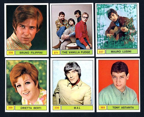 Panini figurine cantanti - 12,