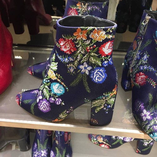 Zara stivaletto blu - blu, dettaglio