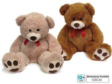 PUPAZZO PELUCHE ORSO GIGANTE 100CM GIOCO IDEA NREGALO INFANZIA