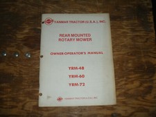 Yanmar YRM 48 60 72 Rear