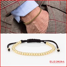 bracciale uomo rame oro