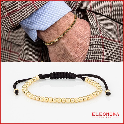 Bracciale uomo rame oro - rame,