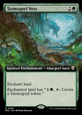 MTG Foil Ripple Full Art Tarmogoyf Nest Inglese [M3C]