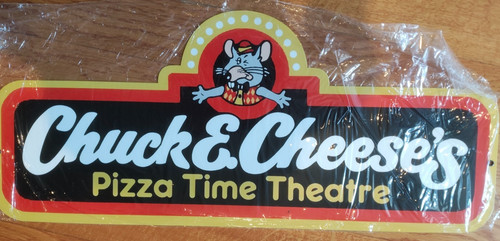 Insegna metallo chuck e - in,