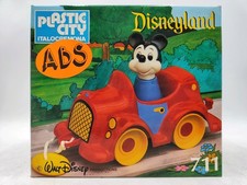 PLASTIC CITY Disneyland Car 711 Abs ITALOCREMONA Costruzioni Walt Disney Figure