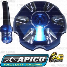 Apico Blue Alloy Fuel Cap