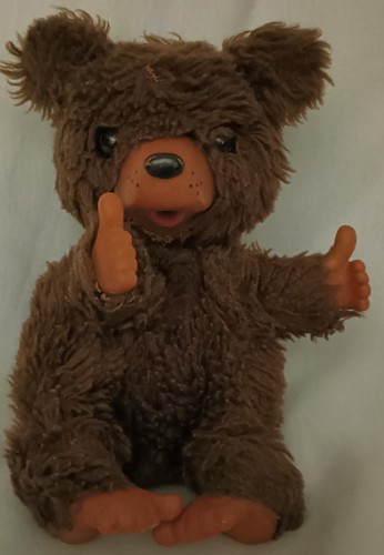 Peluche orso marrone bippi - peluche,