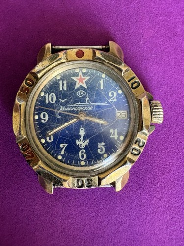 Orologio meccanico russo urss - orologio,