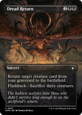 MTG DREAD RETURN 637 FOIL EXC