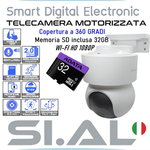 Telecamera motorizzata wifi
