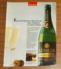Rara Pubblicità KESSLER ALTE