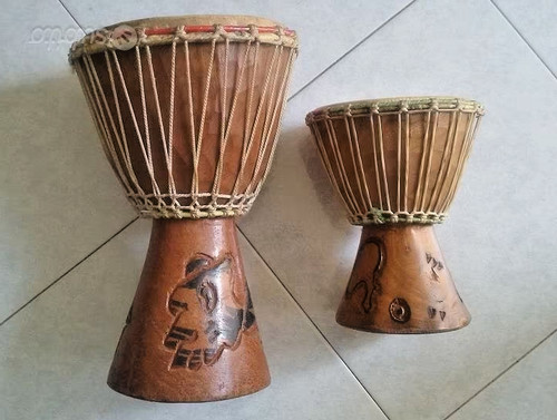 Coppia djambe africani - coppia,