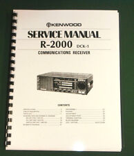 Kenwood R-2000 Manuale di