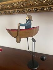 Barcaiolo Controcorrente oscillante artigianale pezzo da museo  ferro battuto