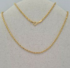 Collana Oro Giallo 750 Oro 18